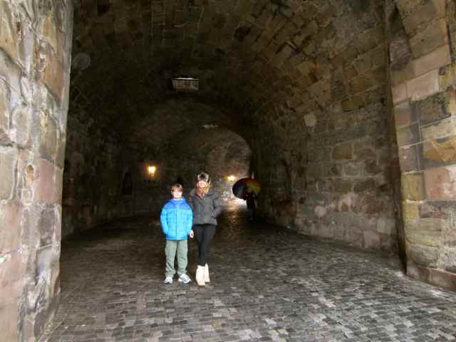Tunnel to the castle