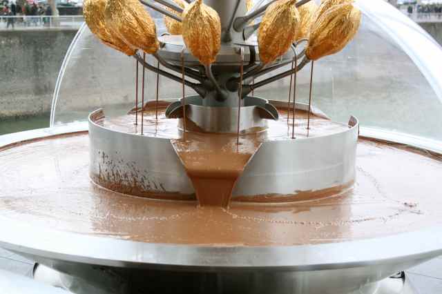 Lindt fountain