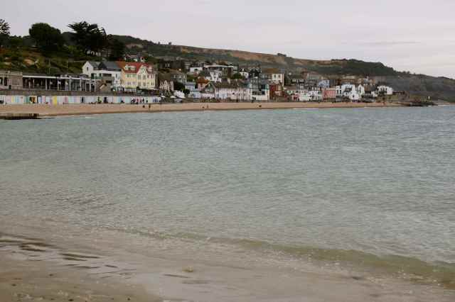 Lyme Regis frim beach