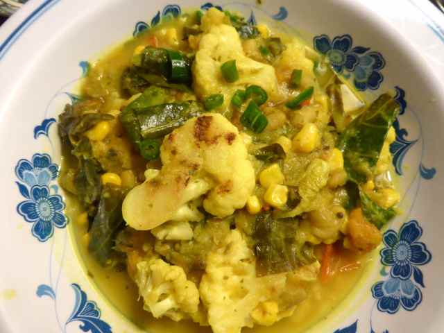 cauliflower curry